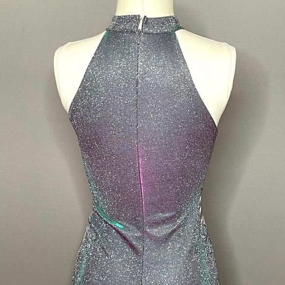 Metallic silver and pink Small - Windsor dress - Picture 5 of 5